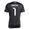 Original Fußballtrikot Real Madrid Courtois 1 Torwart 2025-26 Schwarze Für Herren
